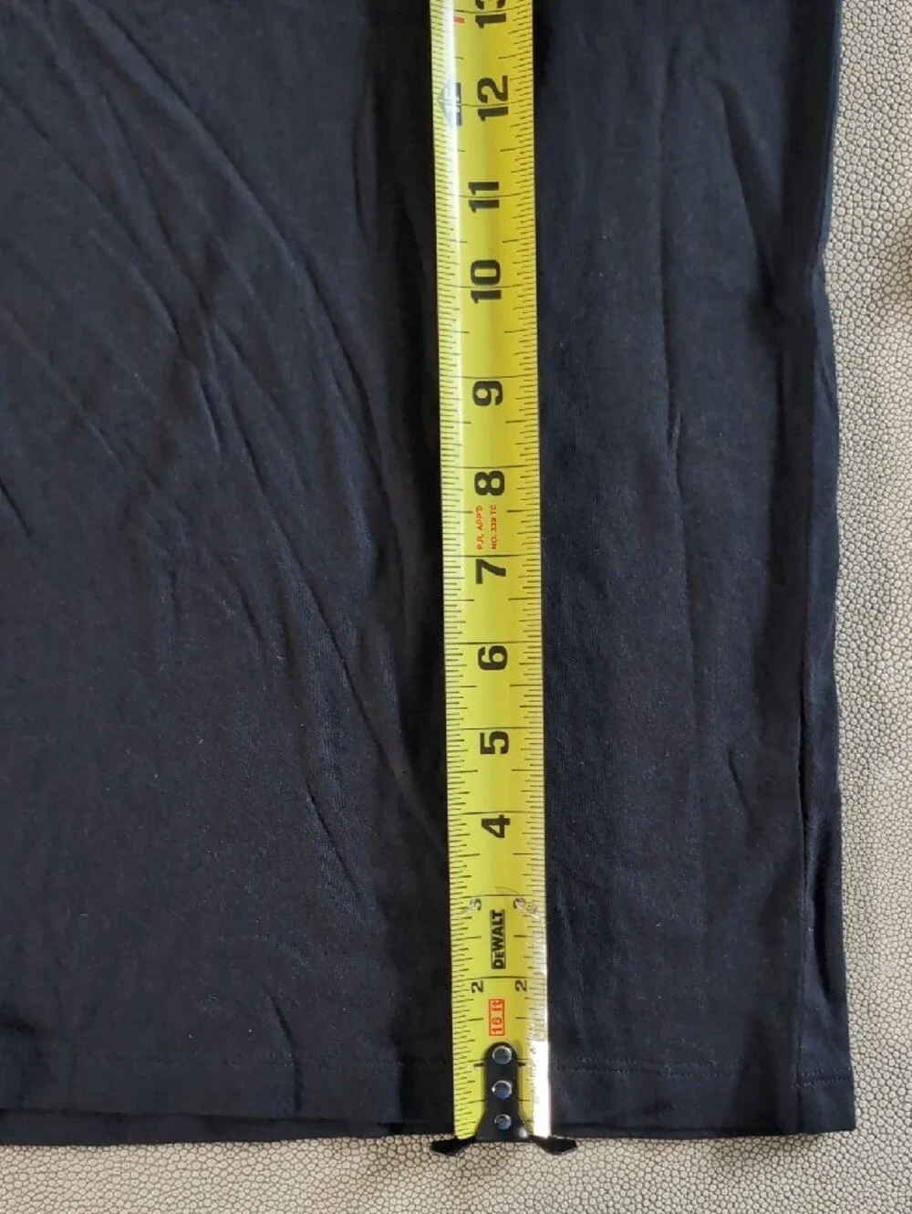 J. Crew Black Long-Sleeve Turtleneck Shirt XL Lightweight Layering All Cotton